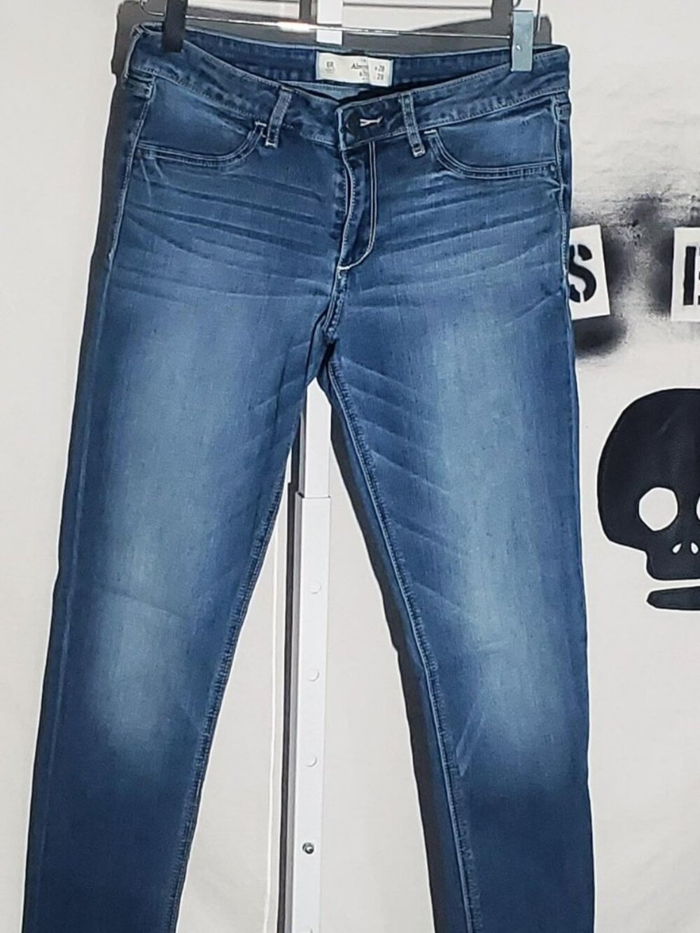 Abercrombie & Fitch Jean Legging Sz 6R *altered*